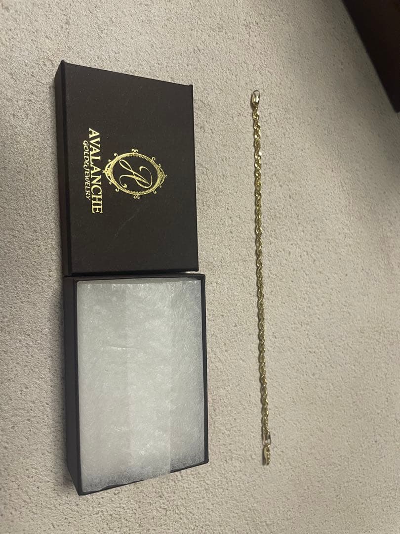 AVALANCHE 10Kイエローゴールドブレスレット