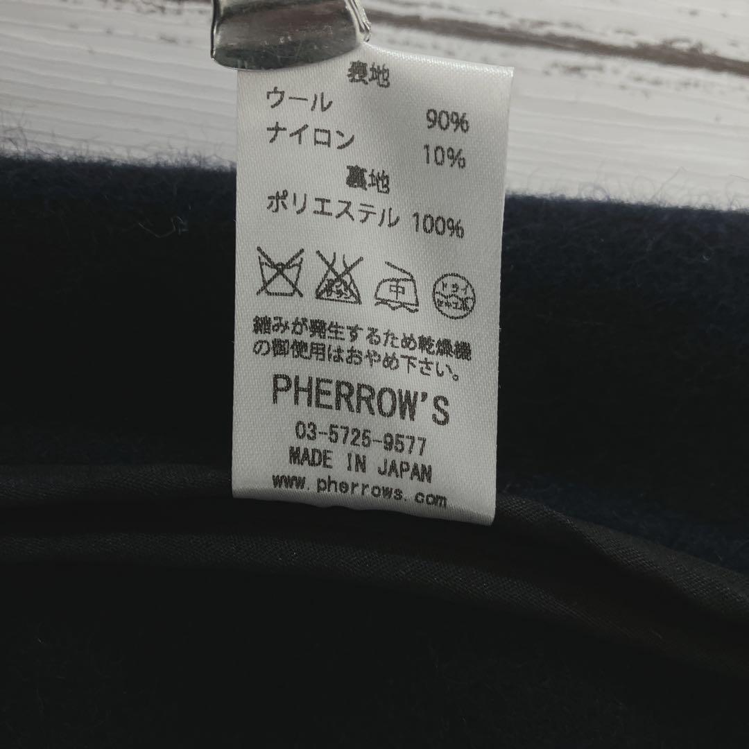 い*ん様 日本製　フェローズ ダークネイビー ウール シャツジャケット CPOジ