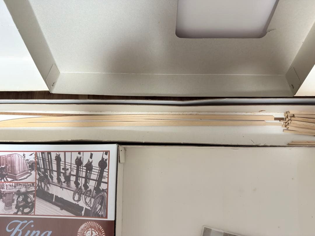 未開封品　カティーサーク　ザ・キング　木製キット　1/80 帆船模型