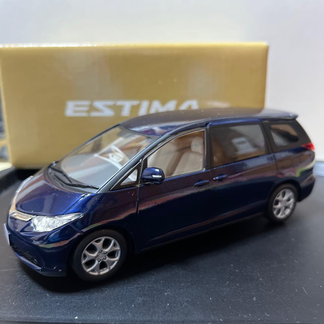 非売品　トヨタ　エスティマ　カラーサンプル　ダークブルーマイカ