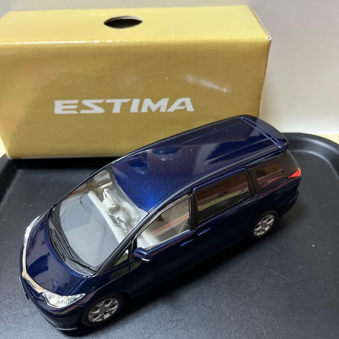 非売品　トヨタ　エスティマ　カラーサンプル　ダークブルーマイカ