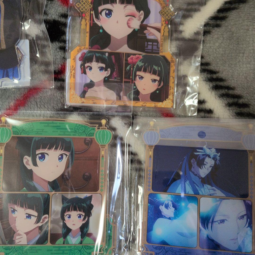 薬屋のひとりごと　アクリルスタンド　缶バッジ　セット　壬氏　猫猫