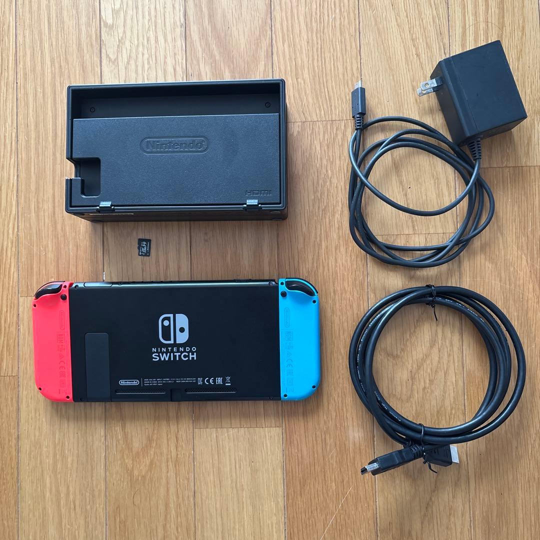 N*E様 Nintendo Switch ネオンブルー/ネオンレッド 本体