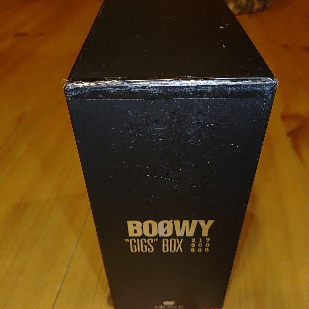 【限定】BOOWY DVD 8枚セット 限定豪華BOX 完 GIGS BOX