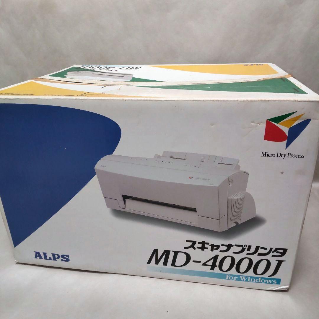 ALPS アルプス MD-4000J スキャナプリンタ