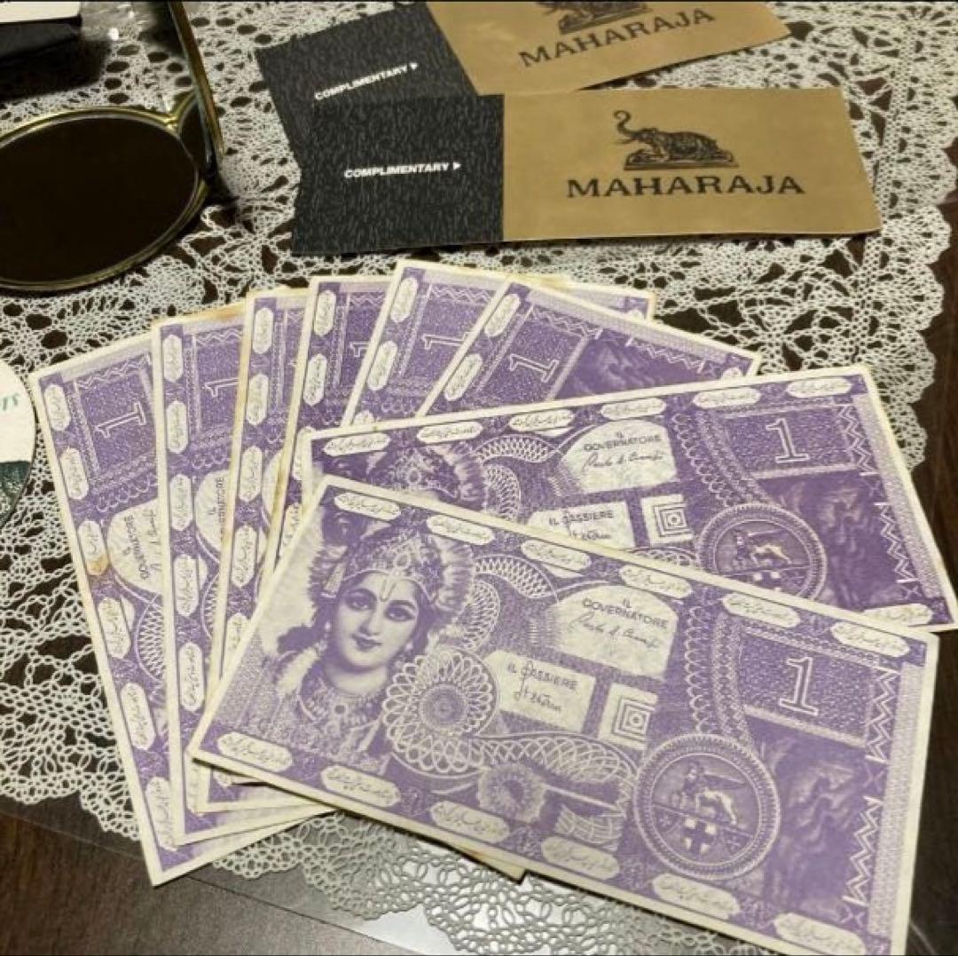 ✨昭和レトロ♪✨★MAHARAJA★グッズ♪コンパクトミラー・チケットなど