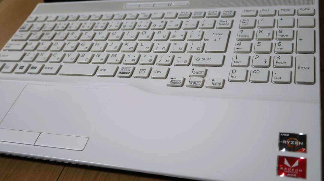 美品ジャンク 富士通LIFEBOOK AH50/E3 Ryzen 7 3750H