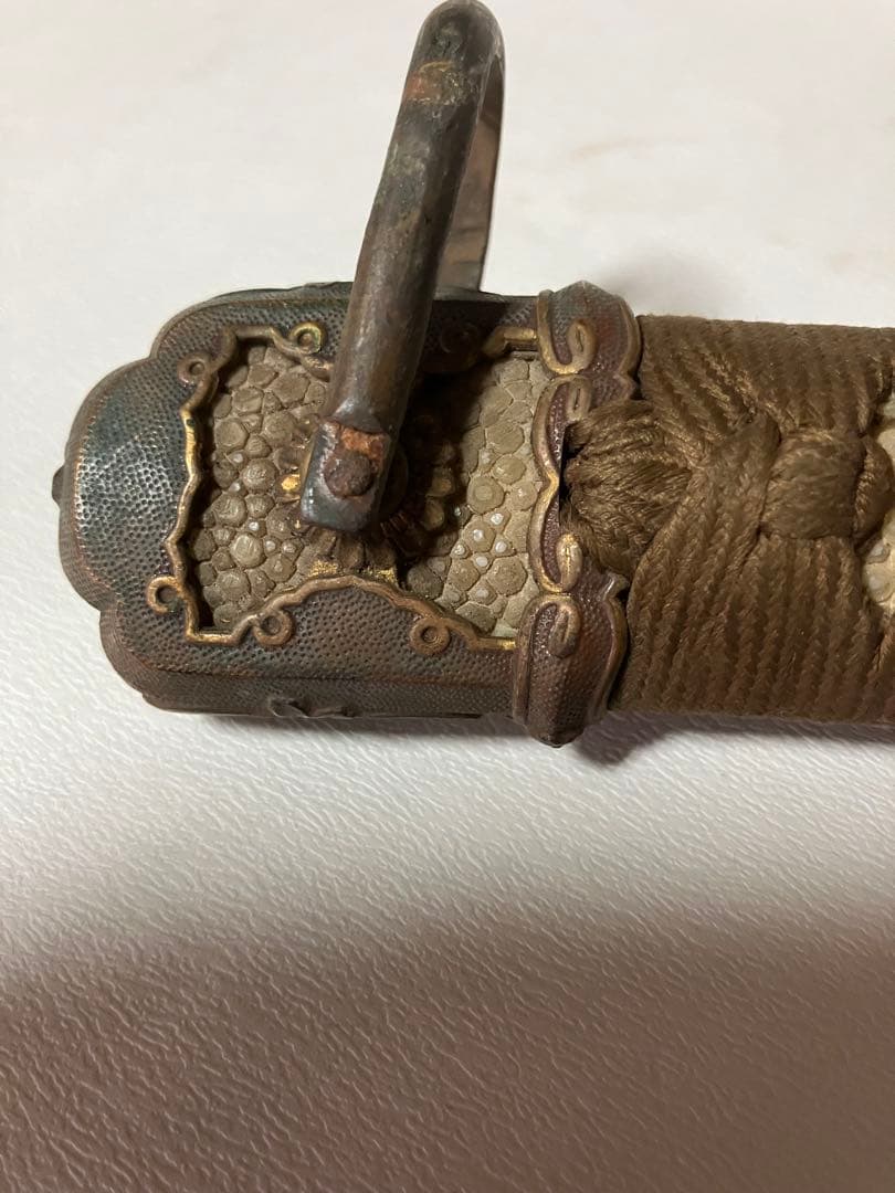 限界値下げ　陸軍　軍刀　柄