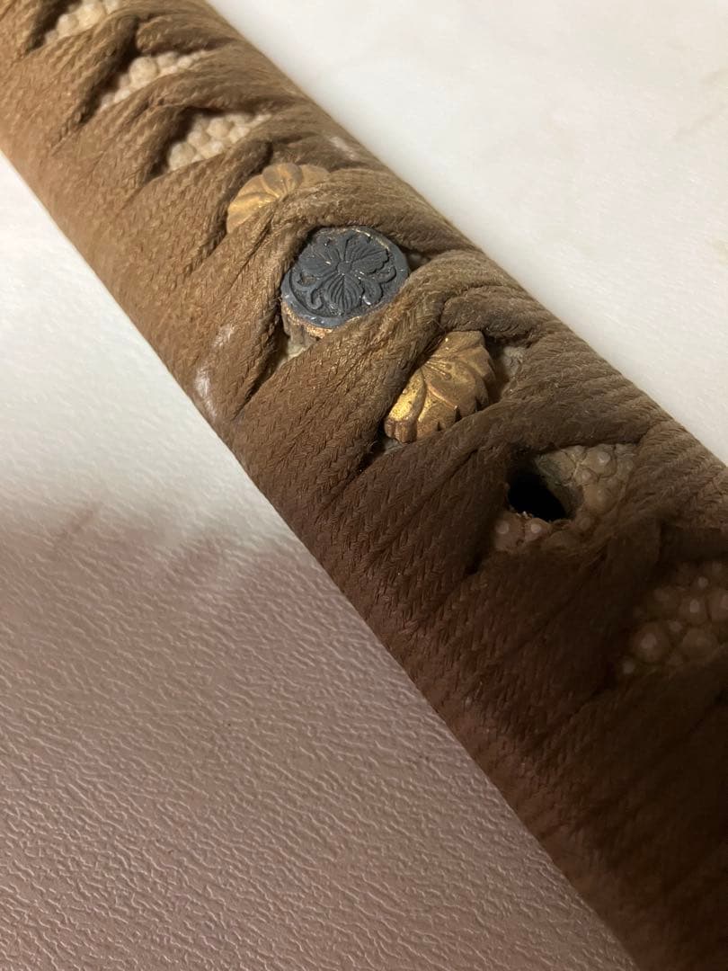 限界値下げ　陸軍　軍刀　柄