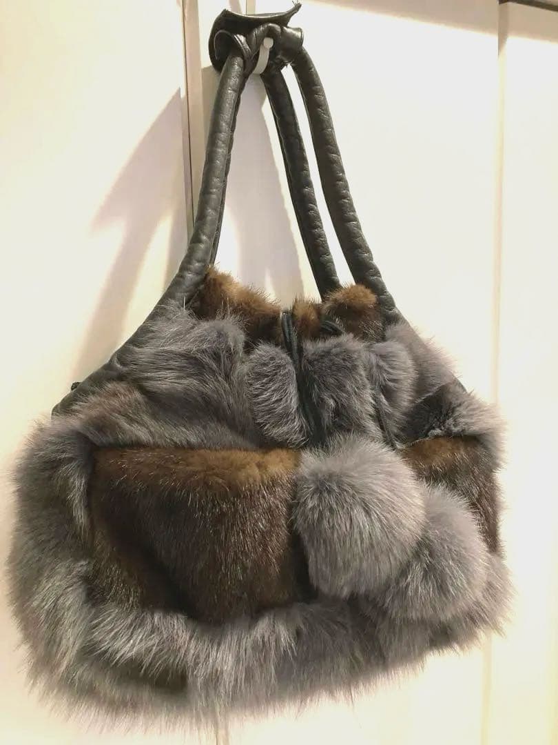 リアルファー マシュマロ バッグ