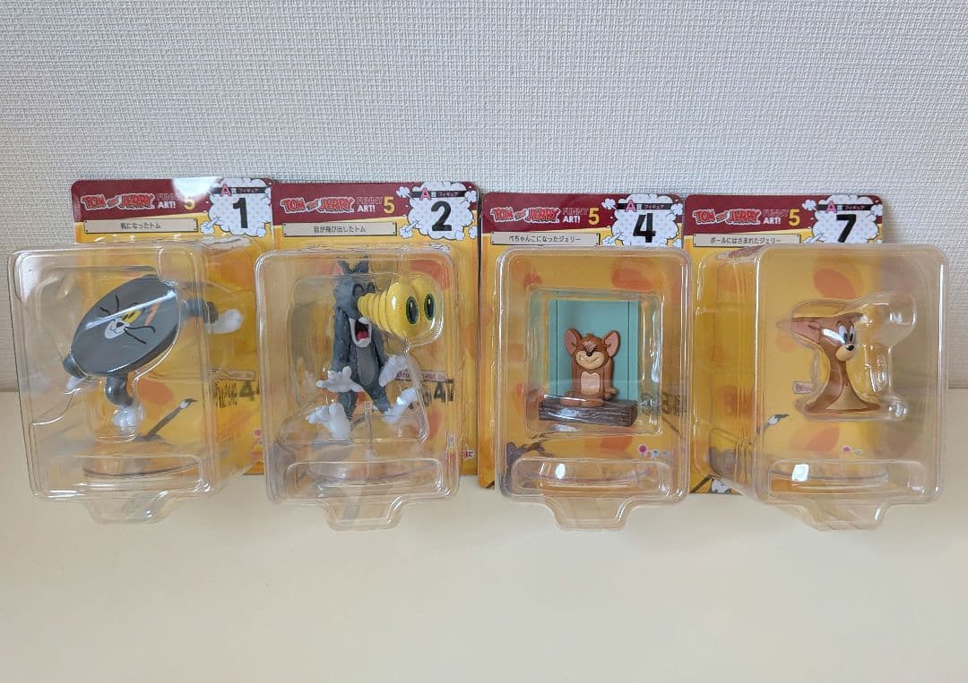 トムとジェリー happyくじ Ａ賞フィギュア９点 まとめ売り