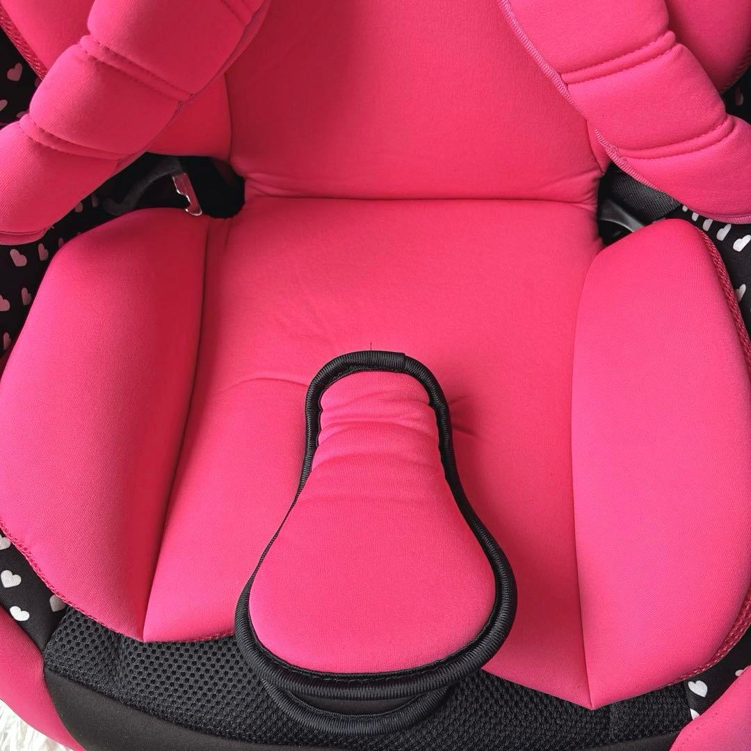 極美品✨【廃盤】HG ミニーマウス チャイルドシート 限定モデル 西松屋　ピンク