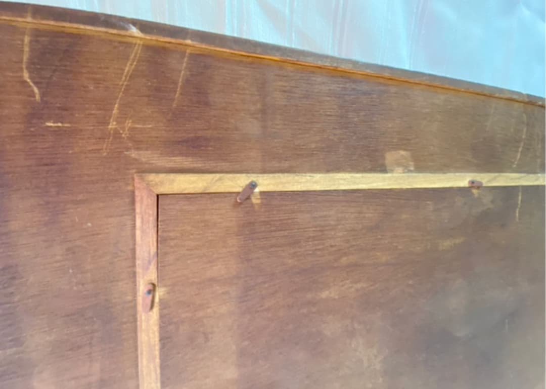 屋久島の杉、一刀彫り、龍の額縁