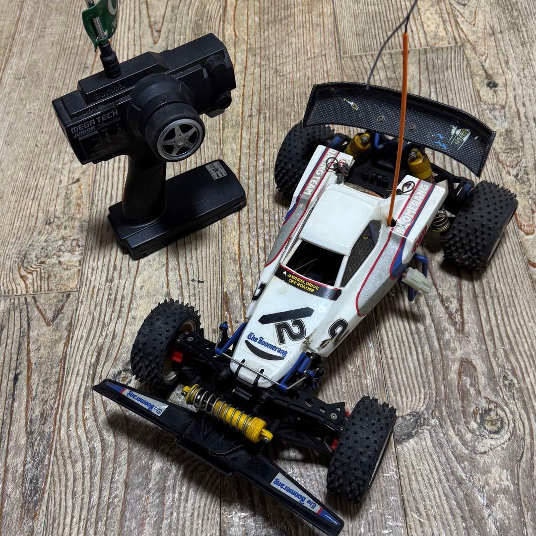 タミヤ ブーメラン ラジコン フタバプロポ付き