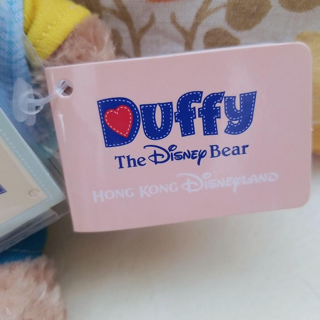 香港ディズニー　ダッフィー　キーホルダー　ぬいば