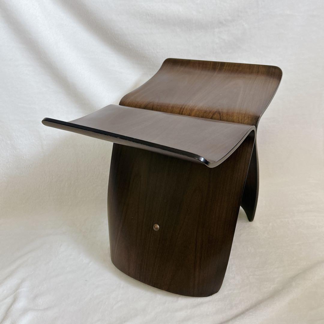 天童木工　バタフライスツール ローズウッド板目(ST色) 柳宗理