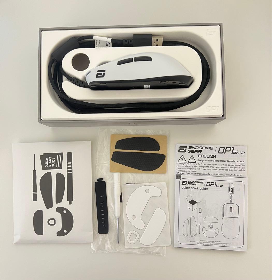 ENDGAME GEAR OP1 8K V2 ホワイト