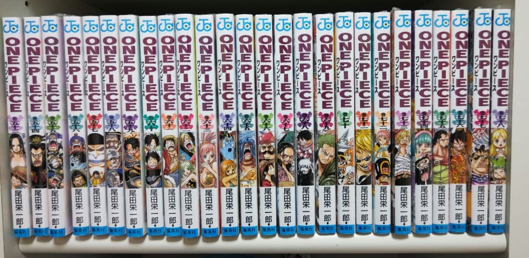 ワンピース 100巻 セット 8割新品シュリンク付き