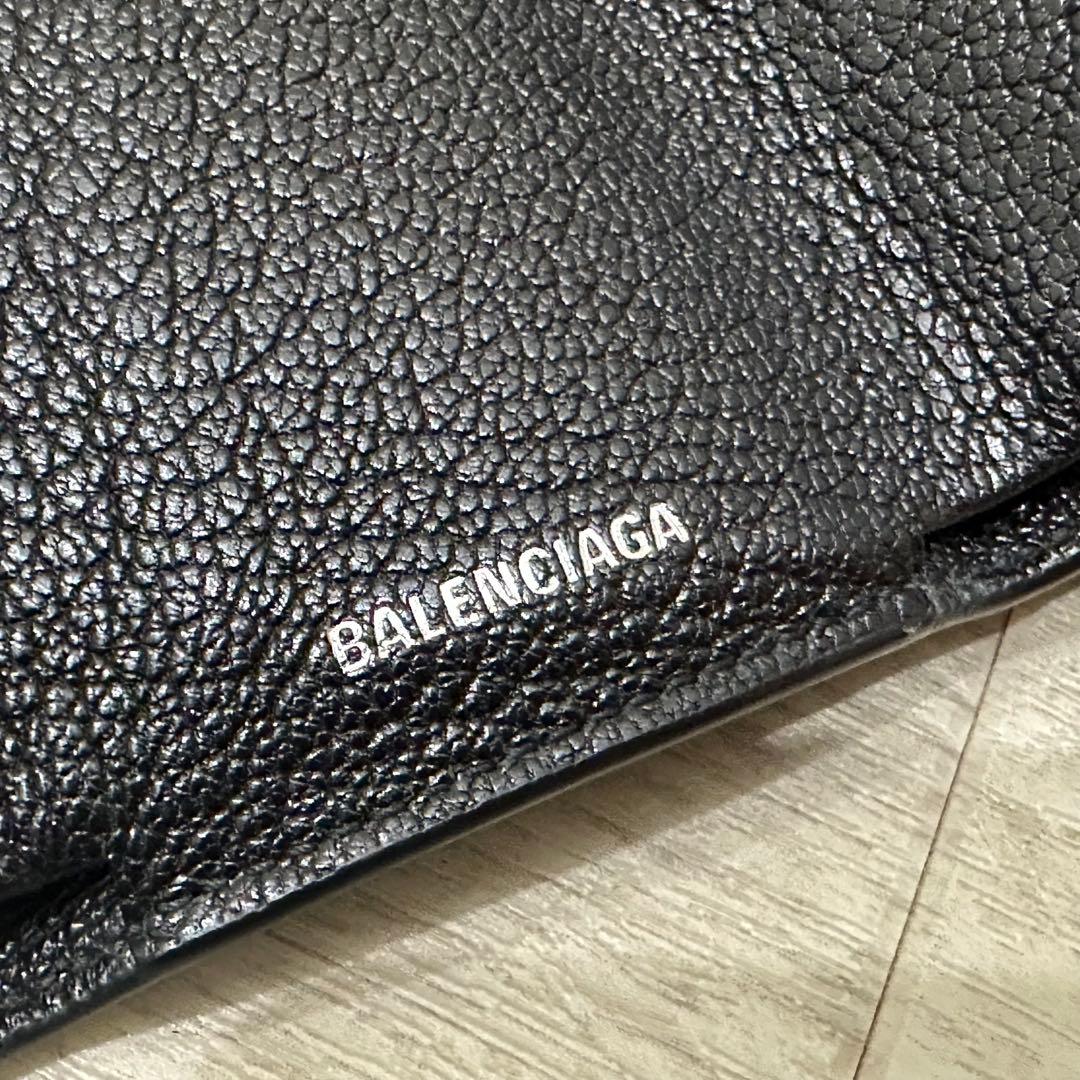 本日限定セール 極美品 BALENCIAGA エッジシティ コンパクトウォレット