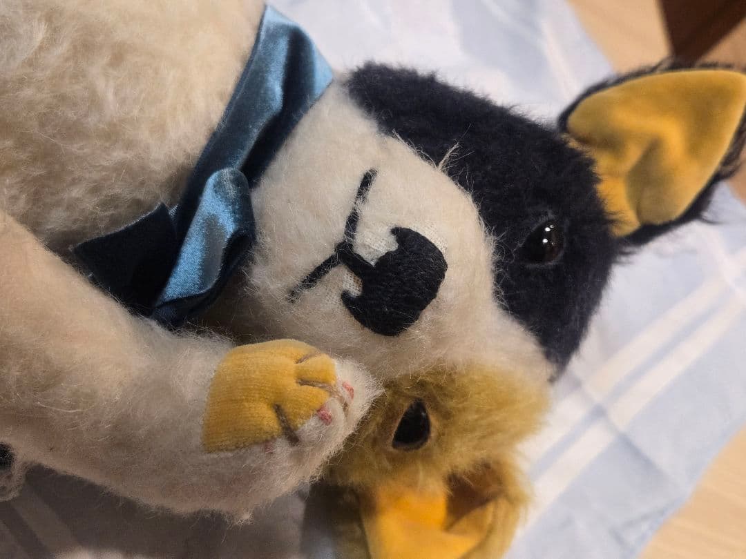 大國早苗さんの 犬のぬいぐるみ。