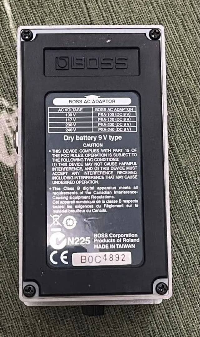 BOSS Bass Synth SYB-5 WAXX Mod ベースシンセ