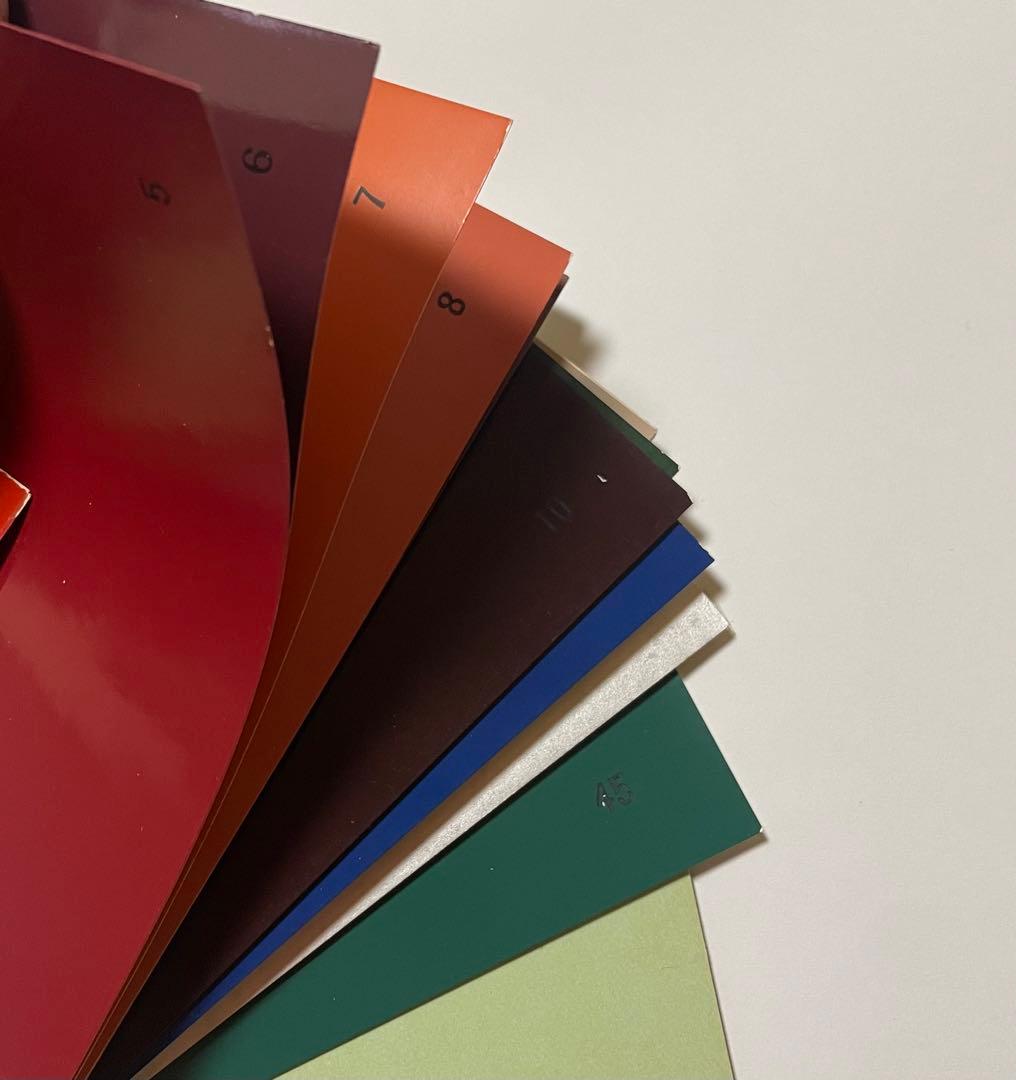 1963年 国鉄車両関係色見本帳