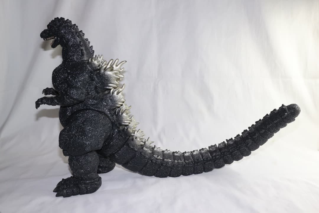 当時物 特大 ゴジラ 1991 ソフビ 全長約54cm 高さ約36cm バンダイ