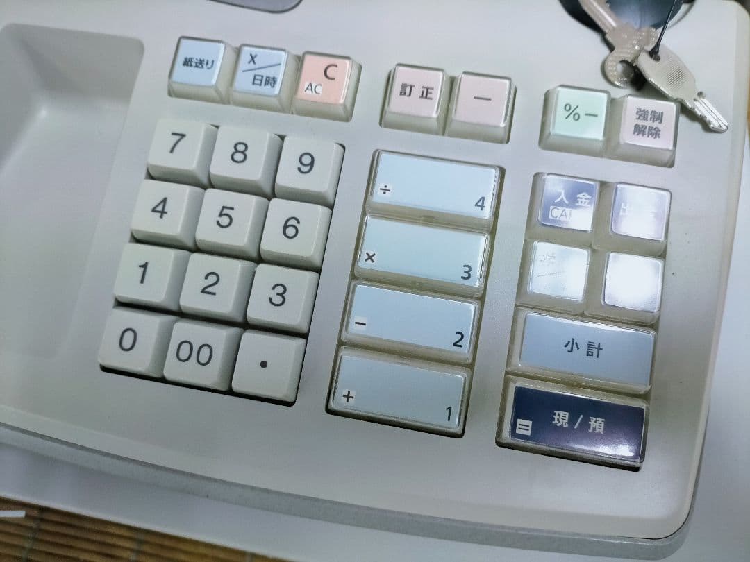 カシオレジスター　106ER　簡単便利特殊　送料込　925666