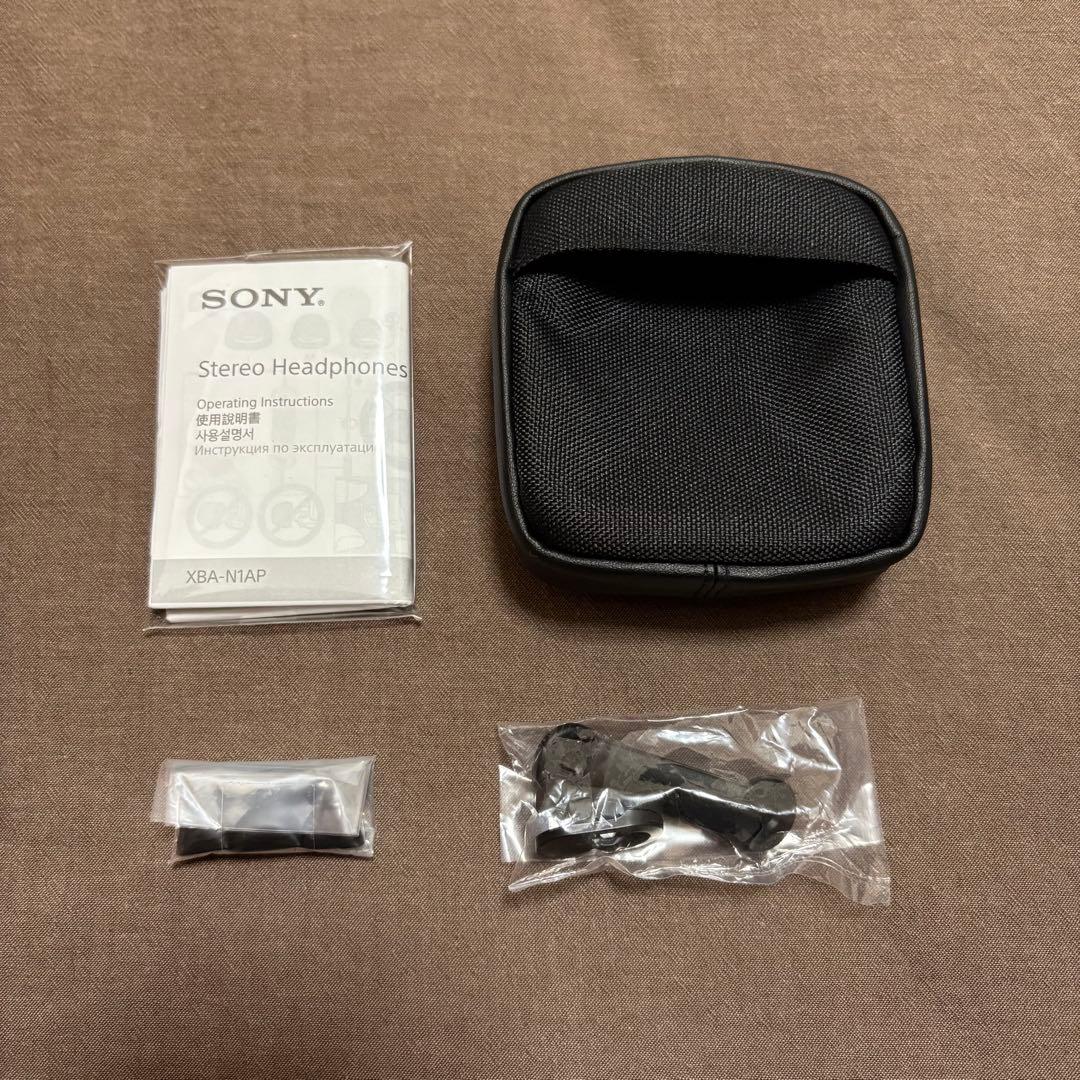 SONY XBA-N1 イヤホン　ハイレゾ対応