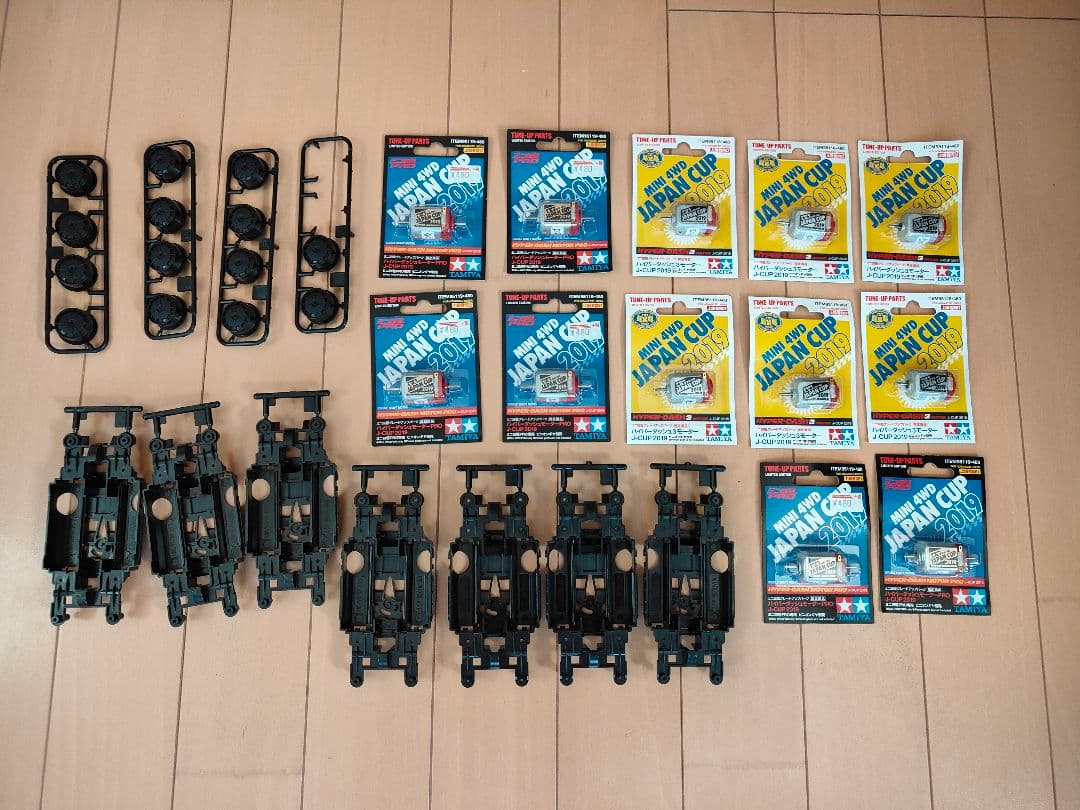 ミニ四駆パーツセット多数