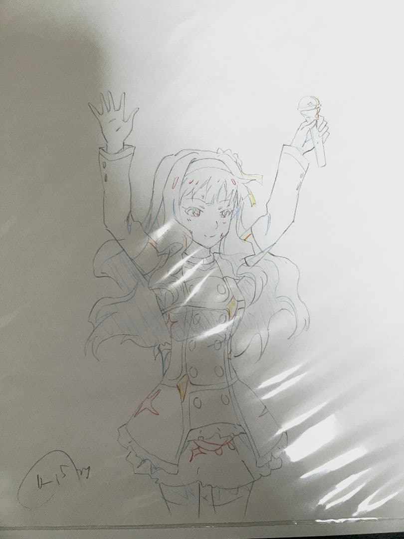 「限定当選品」 四条貴音 生原画 お姫ちん アイドルマスター 輝きの向こう側へ！