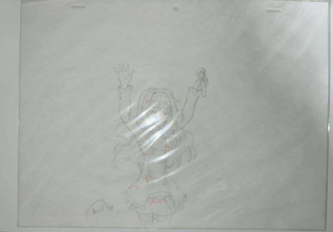 「限定当選品」 四条貴音 生原画 お姫ちん アイドルマスター 輝きの向こう側へ！