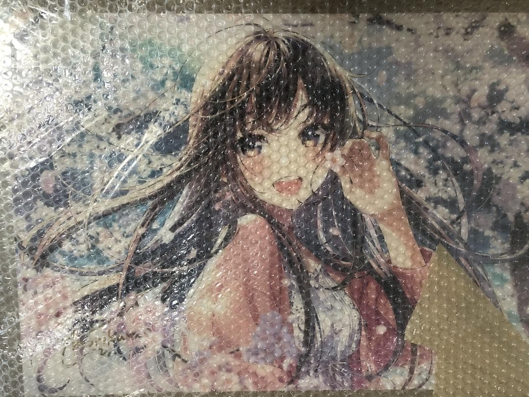 森倉円初個展「Girl Friend」 直筆サイン入り 複製原画  Spring