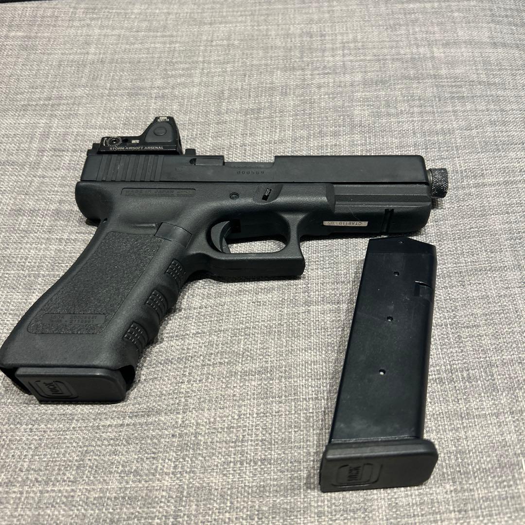 未発火　タナカ　グロック17 モデルガン　EVO2 カスタム品