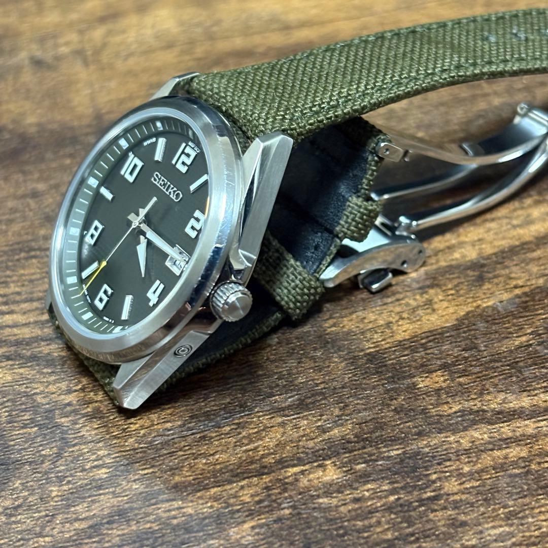 SEIKO 電波ソーラー腕時計