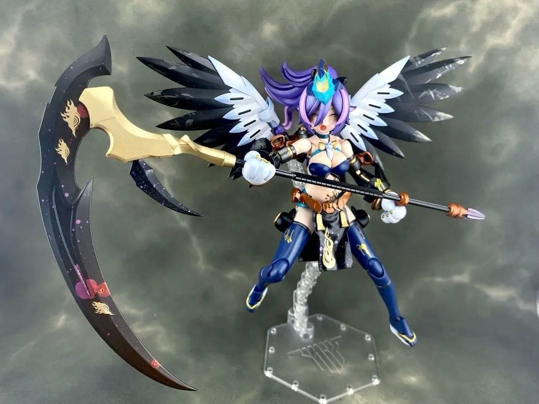 メガミデバイス　PUNI☆MOFU ラン［鴉天狗］塗装完成品