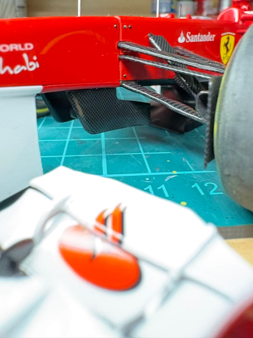 1/20 フェラーリ 150°イタリア 日本GP アロンソ仕様　完成品　フジミ