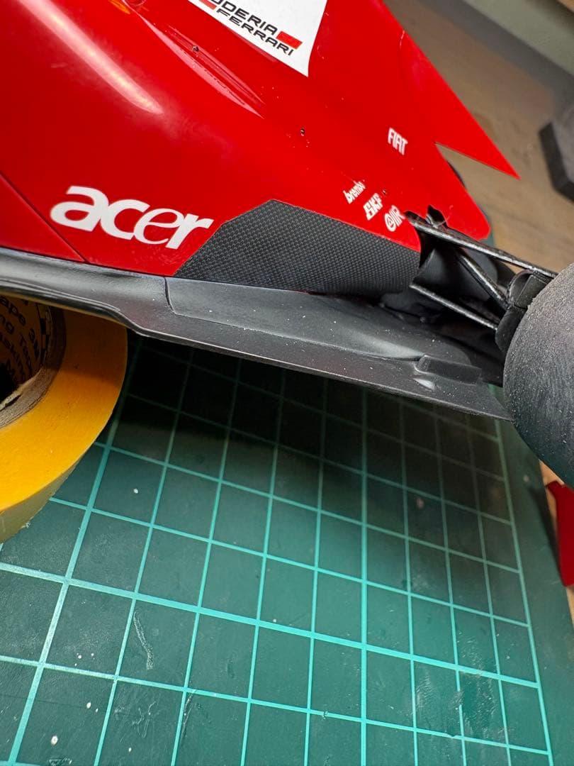 1/20 フェラーリ 150°イタリア 日本GP アロンソ仕様　完成品　フジミ