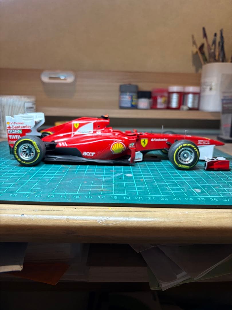 1/20 フェラーリ 150°イタリア 日本GP アロンソ仕様　完成品　フジミ