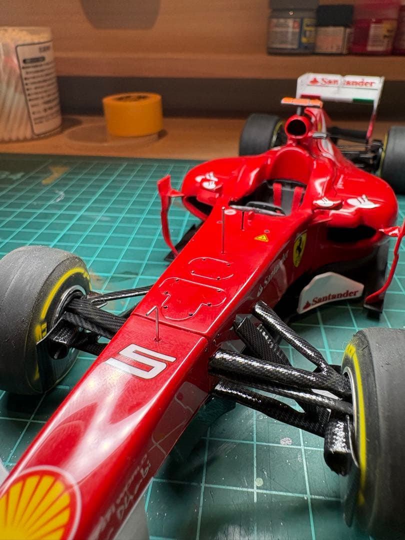1/20 フェラーリ 150°イタリア 日本GP アロンソ仕様　完成品　フジミ