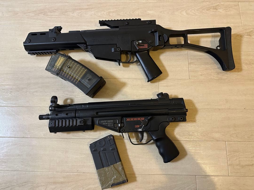 東京マルイ電動ガン、ガスブローバッグガン　6丁セット