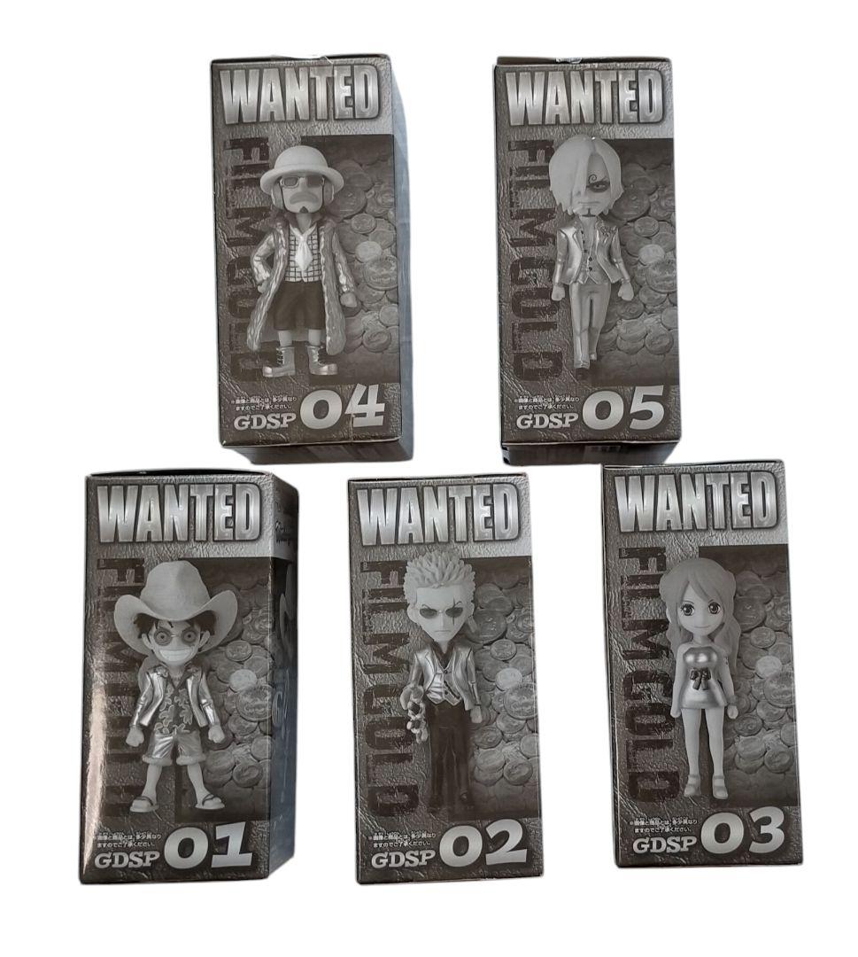 ワンピース　ワーコレ　FILM GOLD お宝キャンペーン！ Aコース 5体