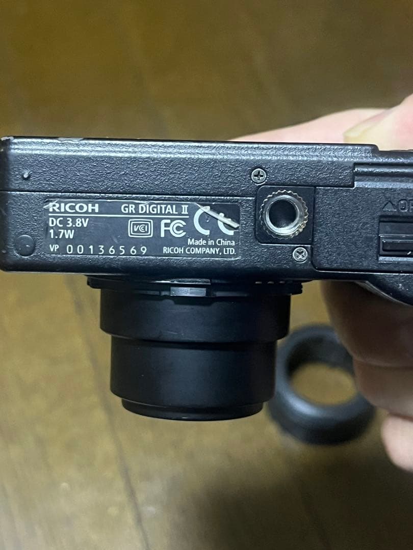 デジタルカメラ RICOH GR DIGITAL II