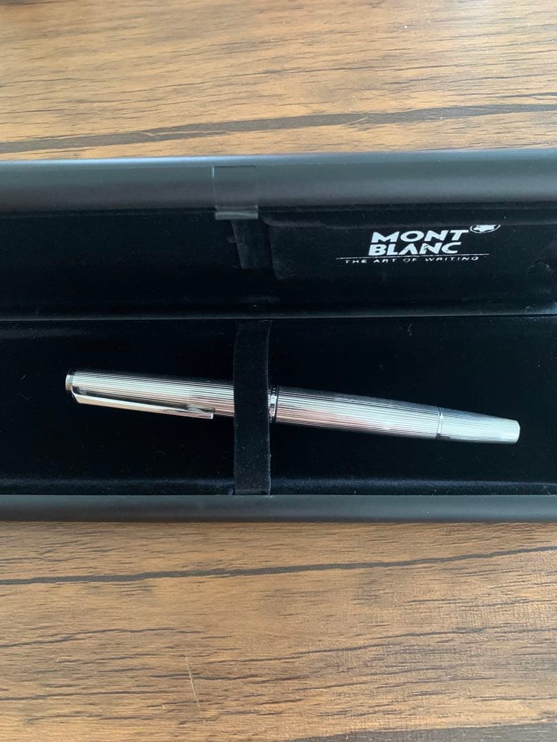 MONTBLANC（モンブラン）1266万年筆スターリングシルバー18Kペン先