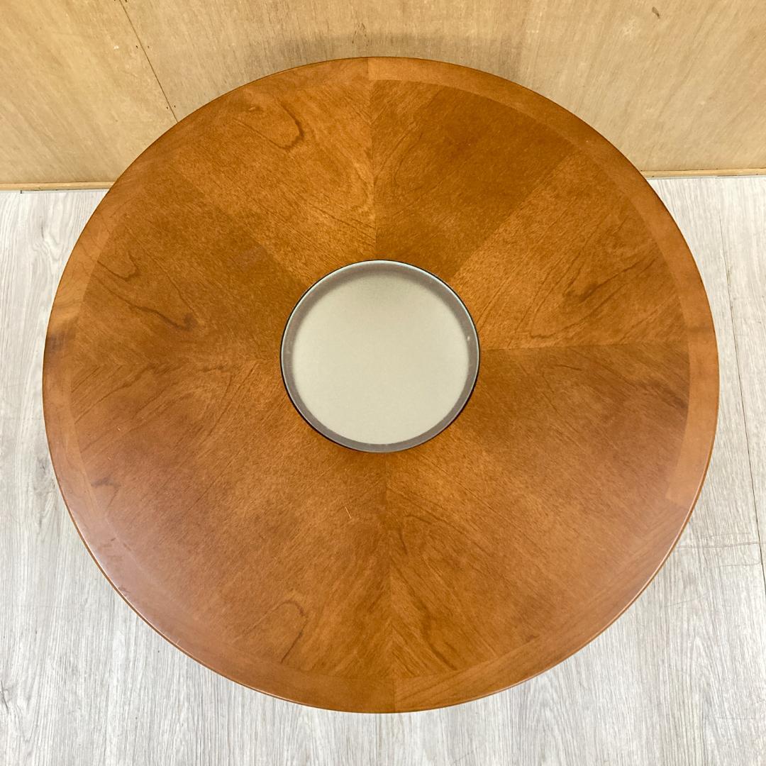 【マルニ】サイドテーブル　センターテーブル　リビングテーブル　円形