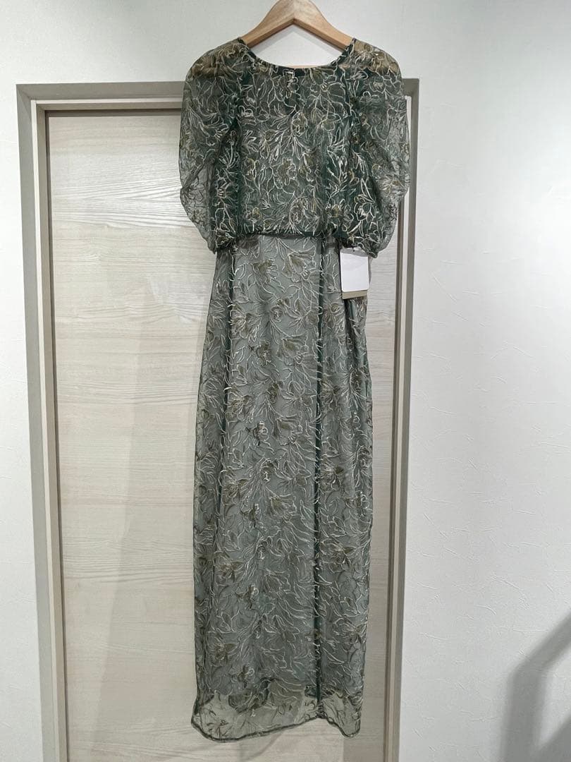 Dorry Doll レースレイヤードドレス　グリーン