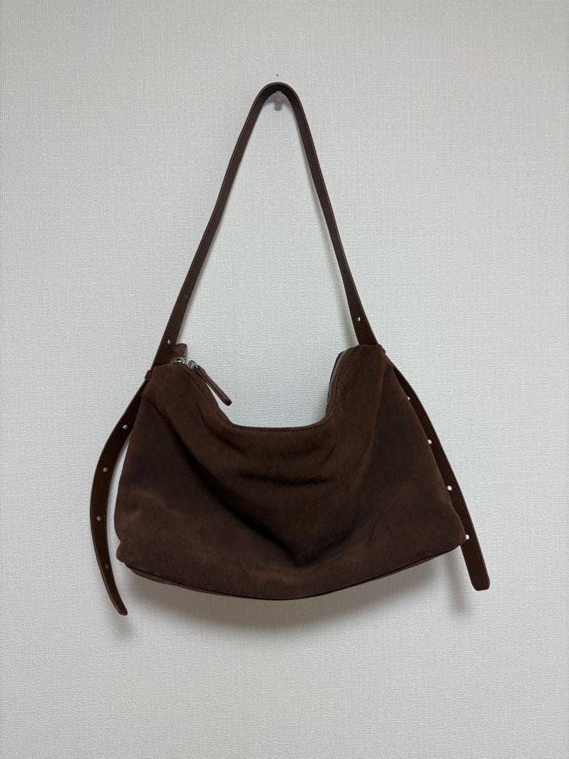 【牛革】ミニマルショルダーバッグ ボンジュールサガン brown