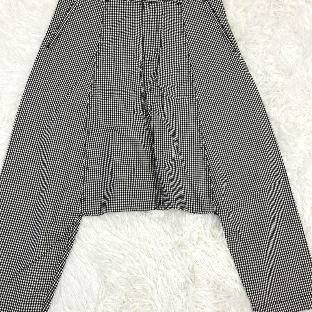 【美品】コムデギャルソン・サルエルパンツ・ペンギン・ギンガムチェック・10SS