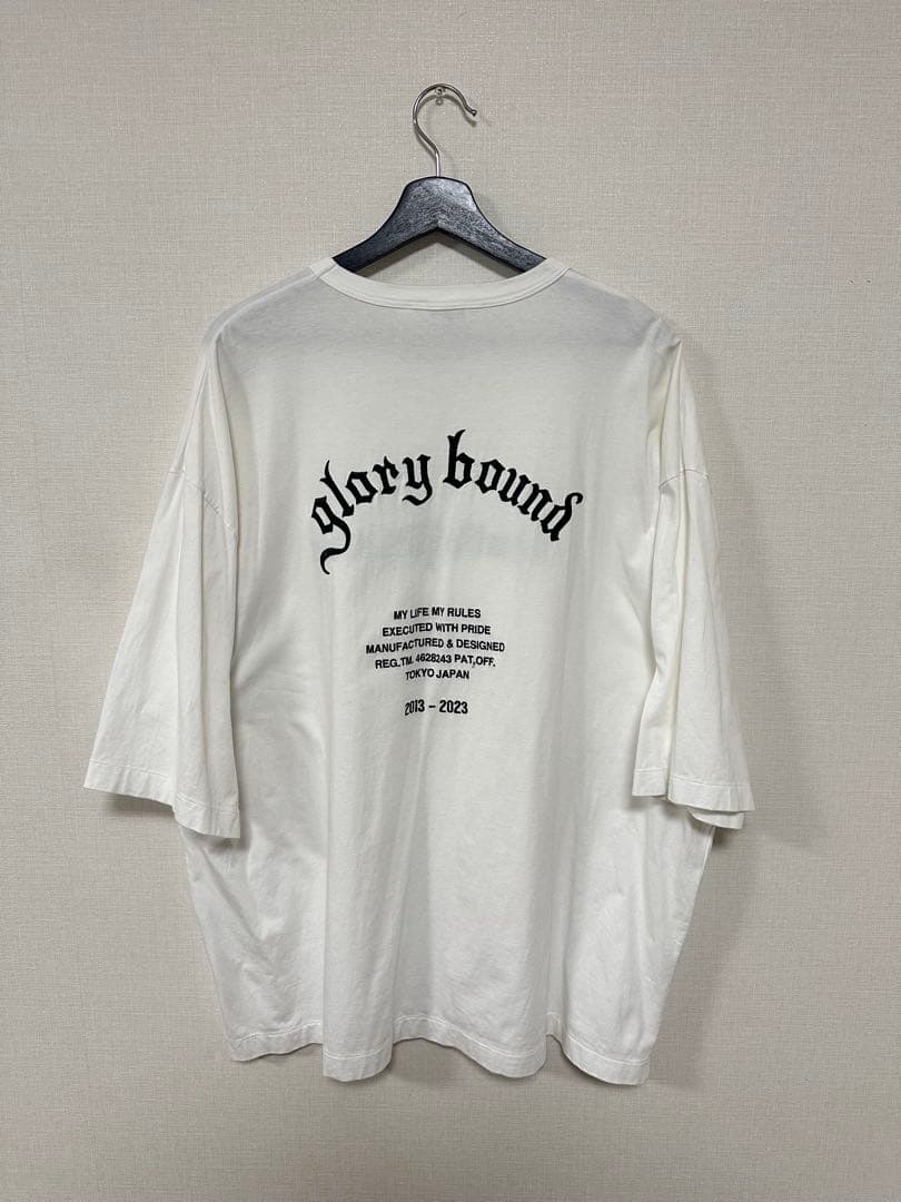 【希少】10周年 cootie Embroidery oversized tee