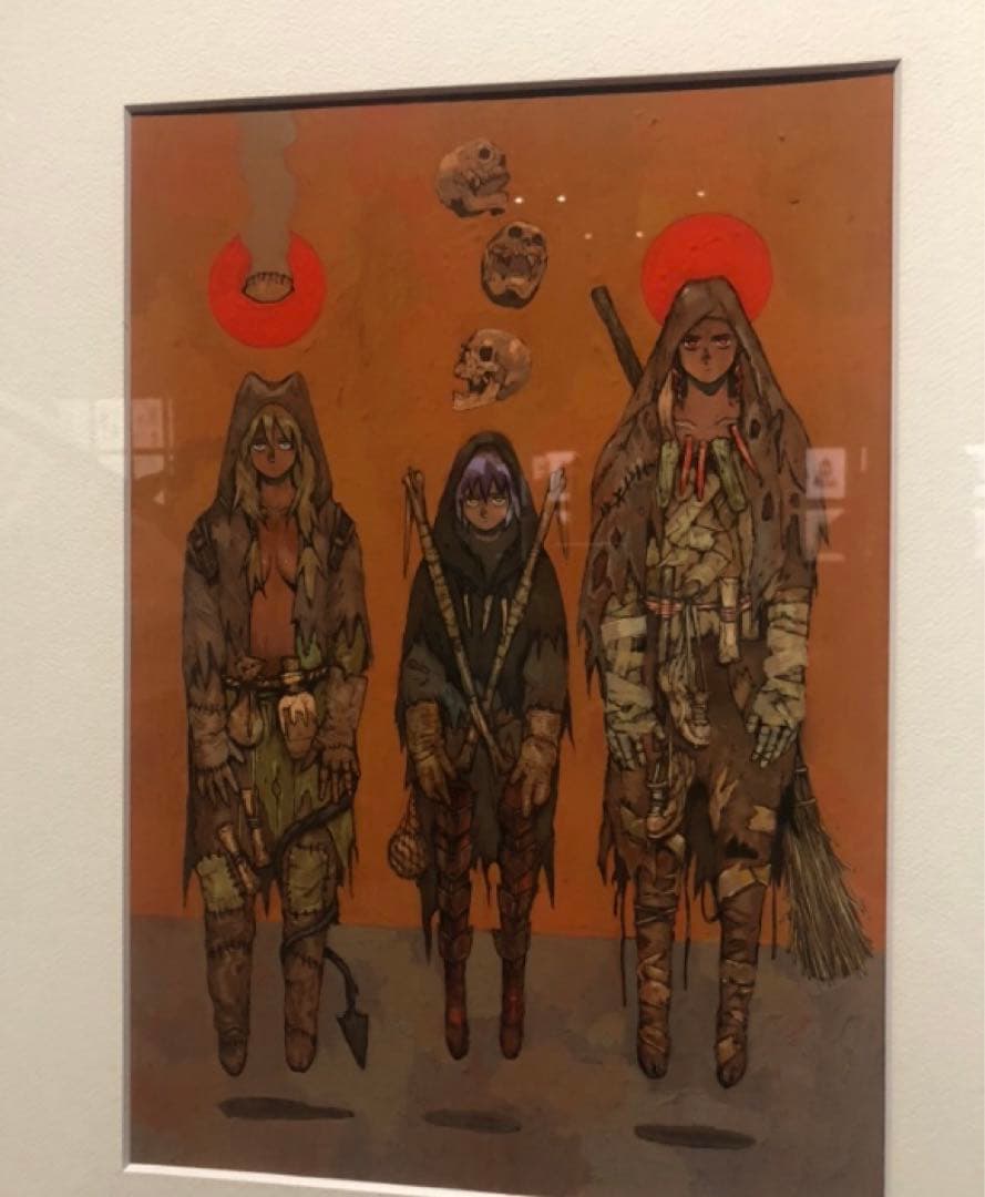 ドロヘドロ展　キャンパスアート　ドロヘドロ　キャンパスボード